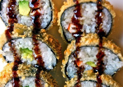 Frittierte Sushi